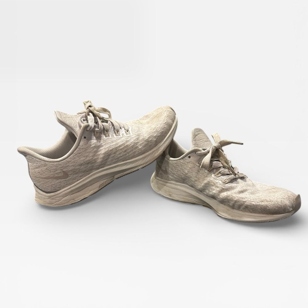 Nike Zoom Pegasus Rose Gold And Off White Sneakers